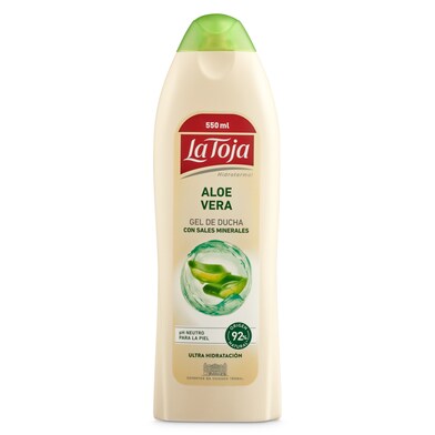 Gel de ducha aloe vera La toja botella 550 ml-0