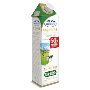leche desnatada suprema 1 l