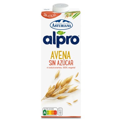 Bebida de avena sin azúcar Alpro brik 1 l-0