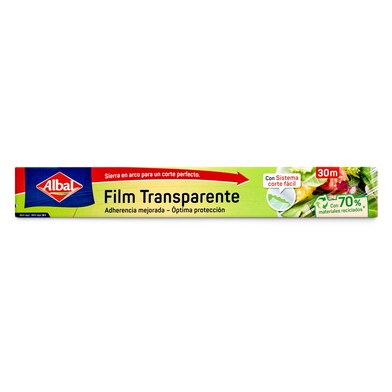 Film transparente 30 m ALBAL CAJA 30 MT-1 Film transparente 30 m ALBAL CAJA 30 MT-1