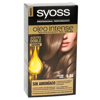 Tinte castaño humo nº6-55 Syoss caja 1 unidad-0