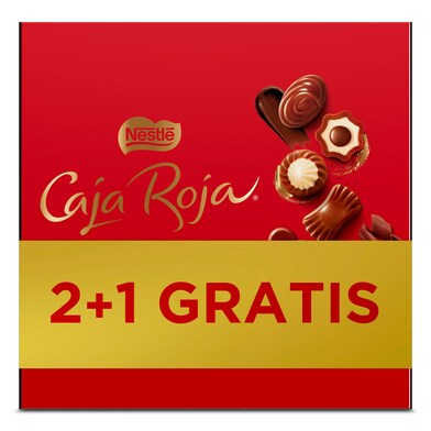 Bombones de chocolate Nestlé Caja Roja caja 3 x 100 g-0 Bombones de chocolate Nestlé Caja Roja caja 3 x 100 g-0