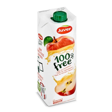 Zumo de manzana 100% free Juver brik 1 l-0