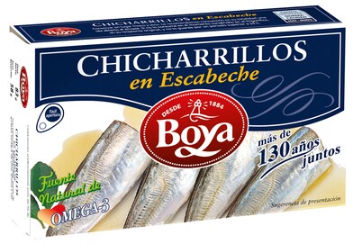 Chicharrillos en escabeche Boya lata 83 g-0