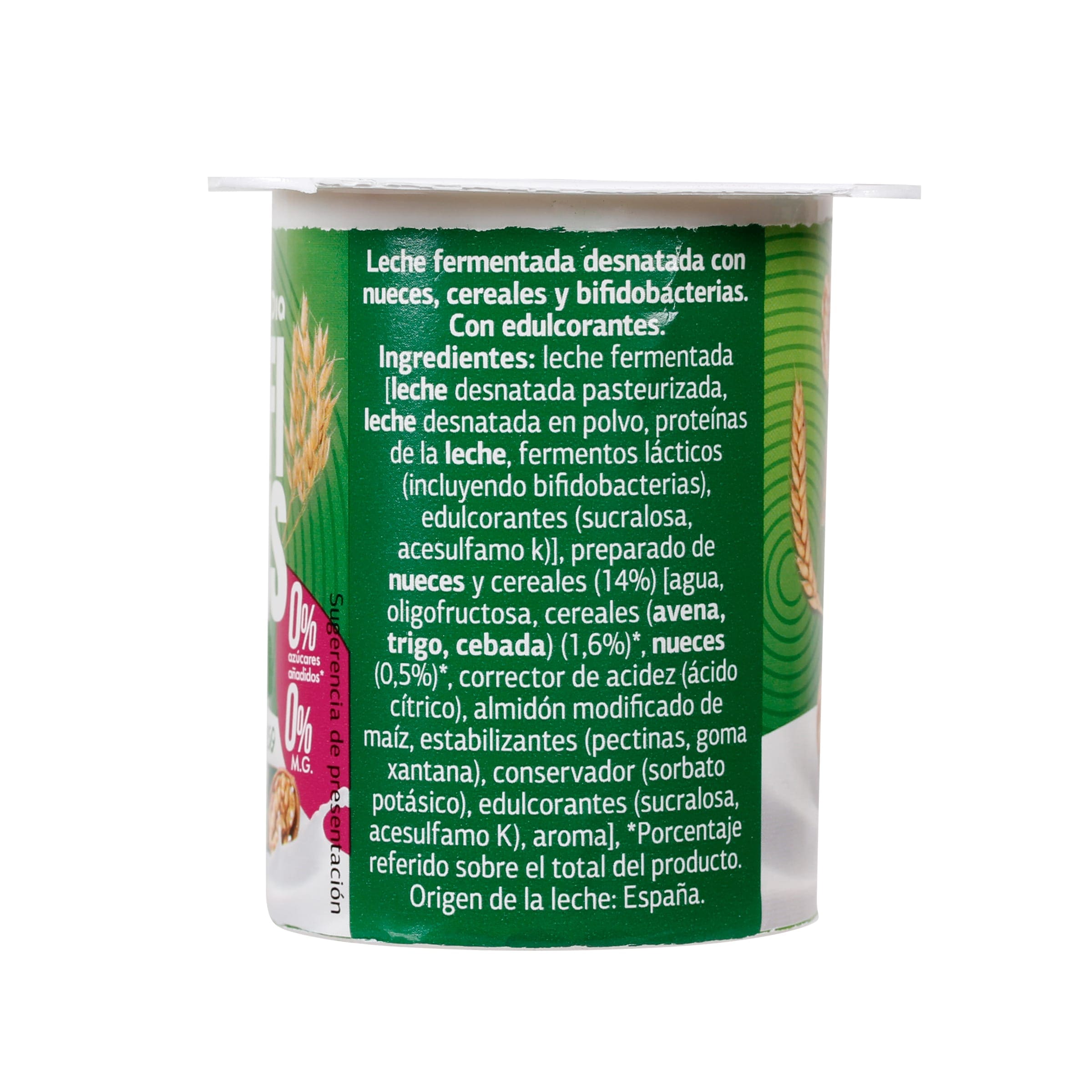 Bífidus con nueces y cereales doble 0% Dia 4 x 125 g