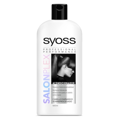 Acondicionador salonplex cabello dañado Syoss 500 ml-0 Acondicionador salonplex cabello dañado Syoss 500 ml-0