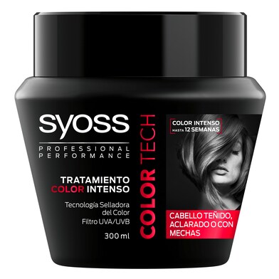 Mascarilla color tech cabello teñido Syoss frasco 300 ml-0