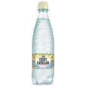 Agua mineral con gas Vichy catalán botella 50 cl