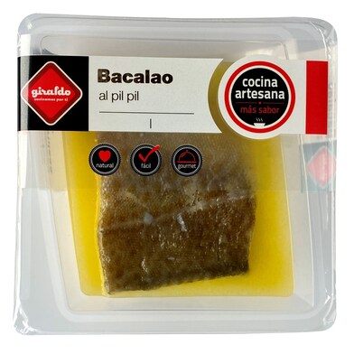 Bacalao al pil-pil Giraldo bandeja 300 g-0 Bacalao al pil-pil Giraldo bandeja 300 g-0