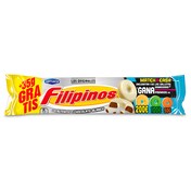 Roscos de galleta con chocolate blanco Artiach Filipinos bolsa 93 g + 35 g gratis