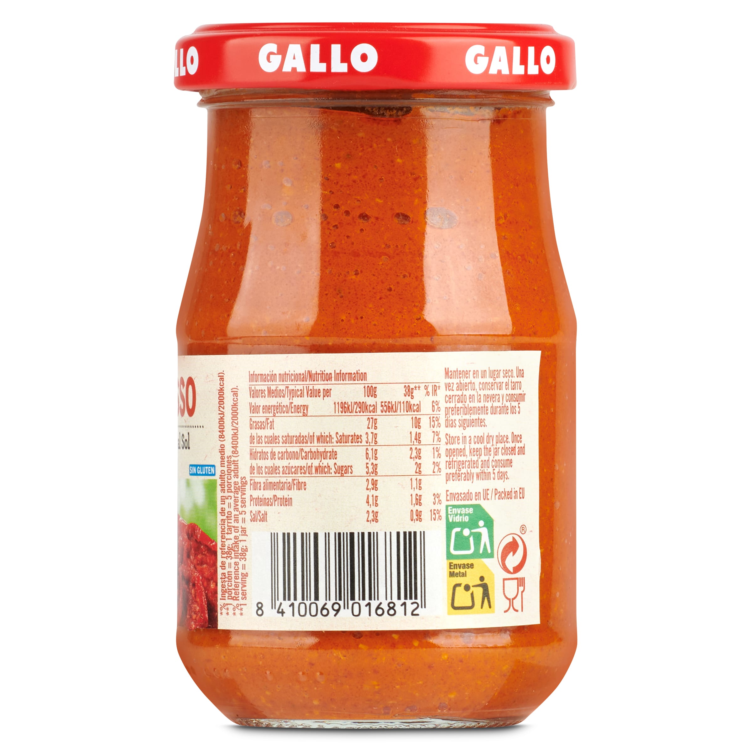 Pesto rojo Gallo 190 g