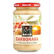 Salsa carbonara Gallo frasco 330 ml