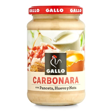 Salsa carbonara Gallo frasco 330 ml-0