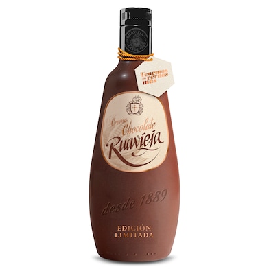 Licor de crema de chocolate Ruavieja botella 70 cl-0