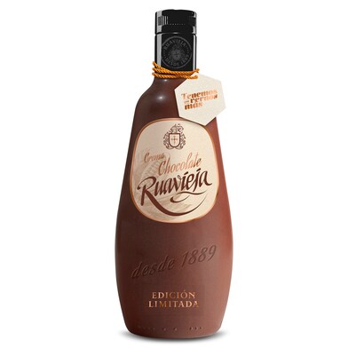 Licor de crema de chocolate Ruavieja botella 70 cl-0 Licor de crema de chocolate Ruavieja botella 70 cl-0