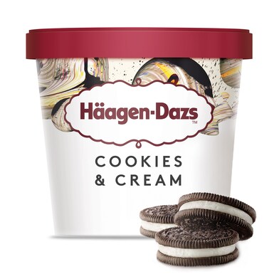 Helado cookies Haagen Dazs tarrina 78 g-0