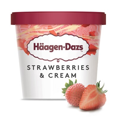 Helado fresa Haagen Dazs tarrina 81 g-0