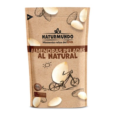 Almendras al natural sin piel NATURMUNDO BOLSA 125 GR-1 Almendras al natural sin piel NATURMUNDO BOLSA 125 GR-1