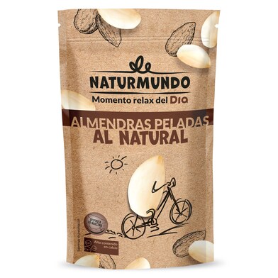 Almendras al natural sin piel Naturmundo de Dia bolsa 125 g-0