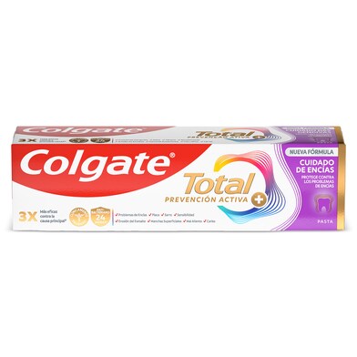 Pasta de dientes Colgate Total Prevención Activa y Cuidado de Encías tubo 75 ml-0 Pasta de dientes Colgate Total Prevención Activa y Cuidado de Encías tubo 75 ml-0