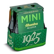 Cerveza reserva 1925 Alhambra botella 6 x 225 ml