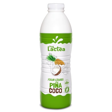 Yogur líquido sabor piña y coco Dia Láctea botella 1 Kg-0