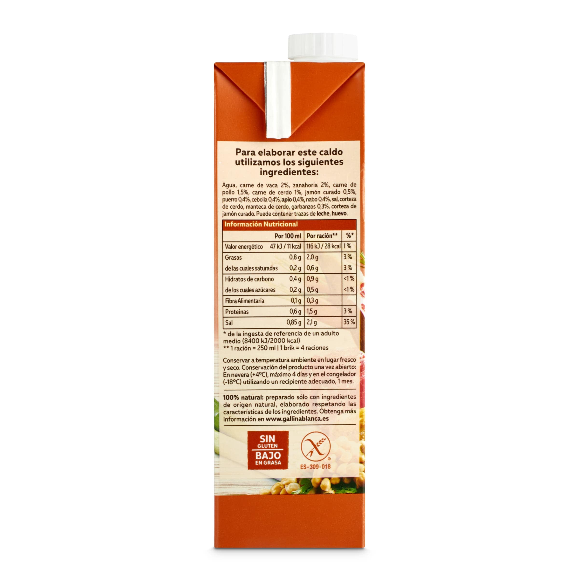 Caldo casero de puchero Gallina Blanca 1 L