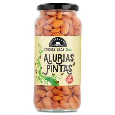 Alubias pintas cocidas Vegecampo de Dia frasco 400 g-0