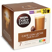 Café con leche en cápsulas Nescafé Dolce Gusto caja 30 unidades