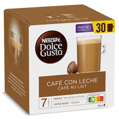 Café con leche en cápsulas Nescafé Dolce Gusto caja 30 unidades-0