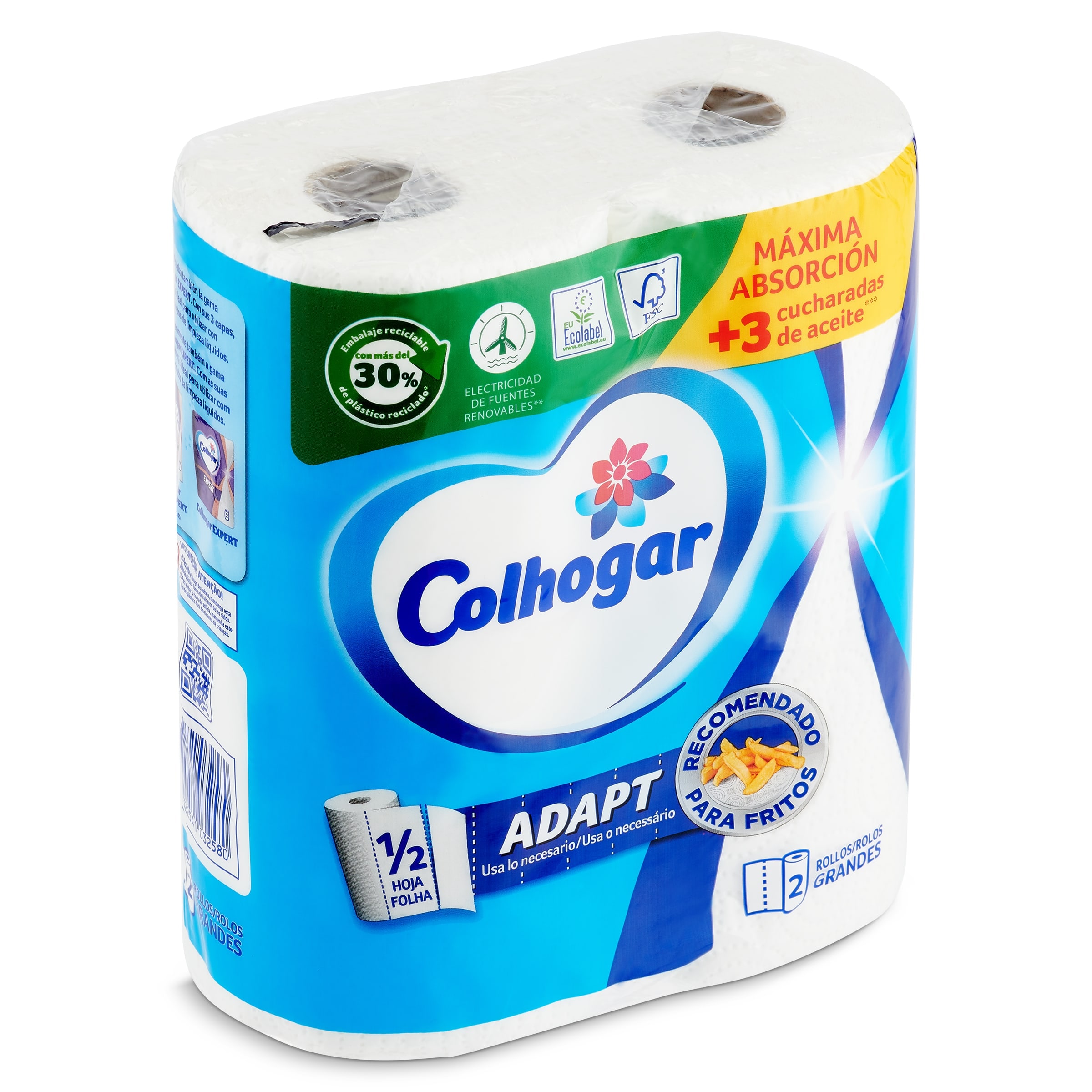 Papel de cocina Adapt Colhogar 2 unidades