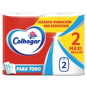 Papel de cocina para todo Colhogar 2 unidades