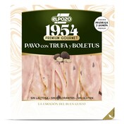 Jamón de pavo con trufa y boletus Elpozo sobre 120 + 20 g