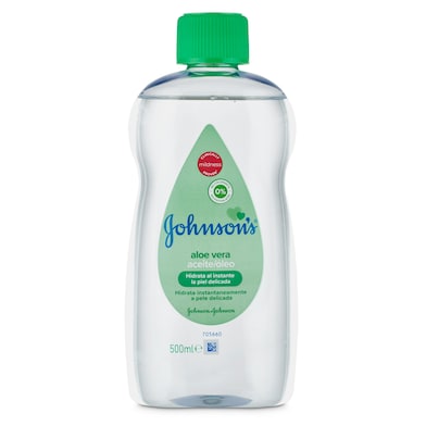 Aceite aloe vera Johnson botella 500 ml-0