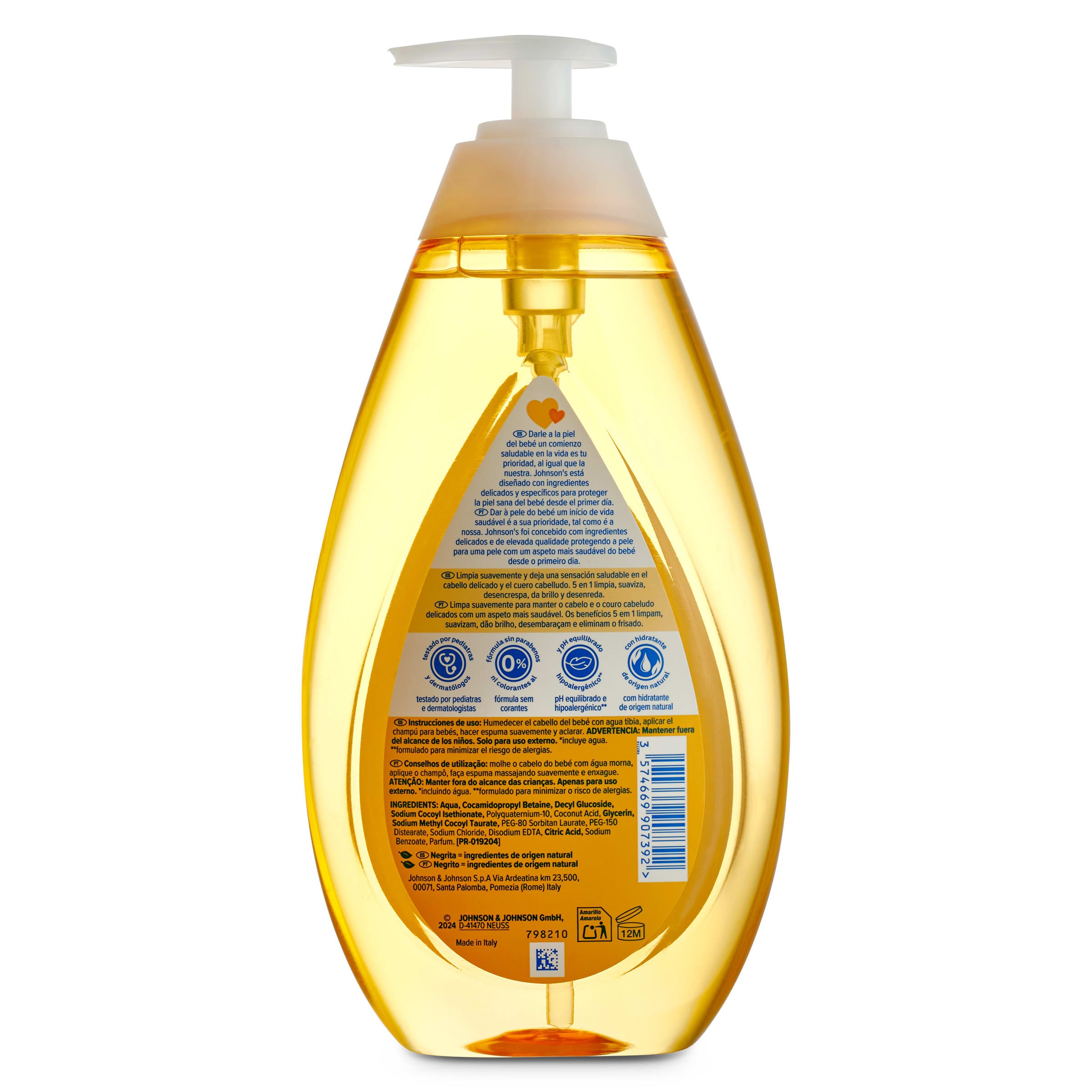 Champú Johnson's baby 750 ml