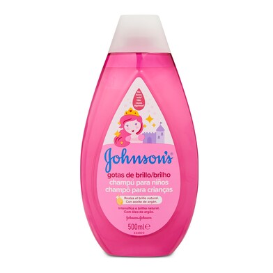 Champú gotas de brillo Johnson bote 500 ml-0