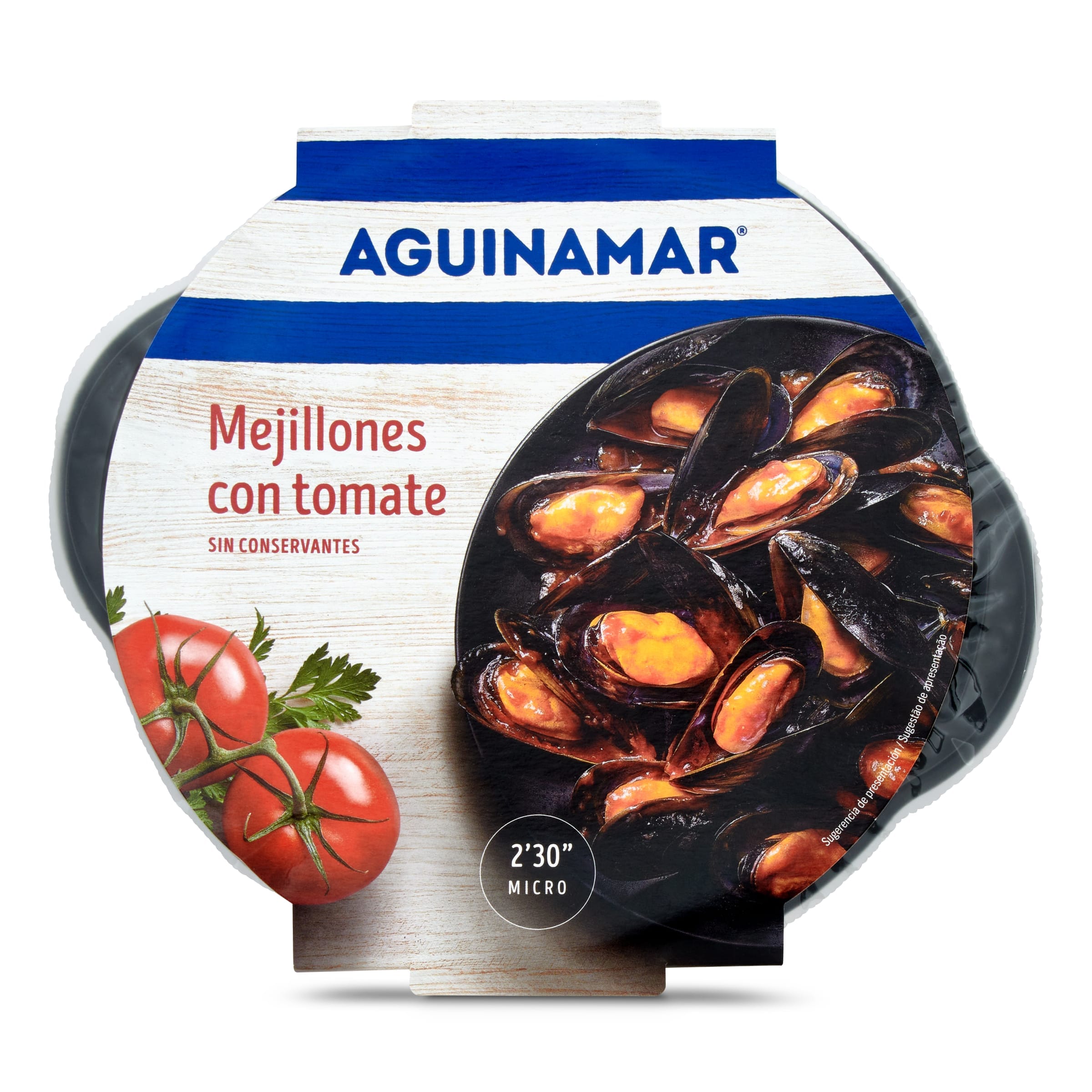 Mejillones en salsa de tomate Aguinamar 500 g