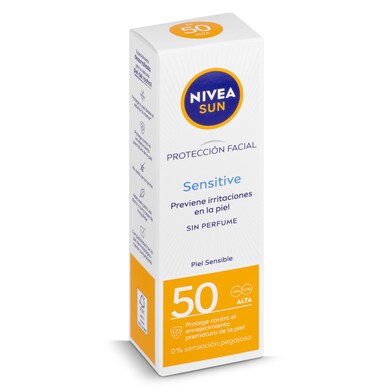Protector solar facial spf 50 Nivea 50 ml-0 Protector solar facial spf 50 Nivea 50 ml-0