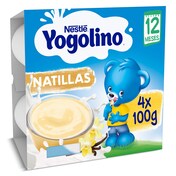 Natillas Nestlé Yogolino pack 4 x 100 g