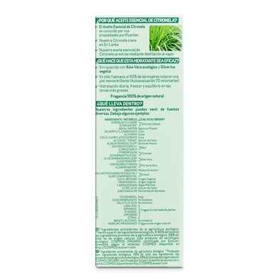 Crema facial hidratante equilibrante lemongrass Garnier caja 50 ml-1