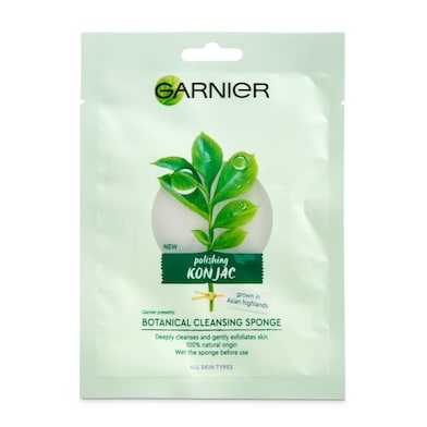 Esponja vegetal exfoliante Garnier 1 unidad-0