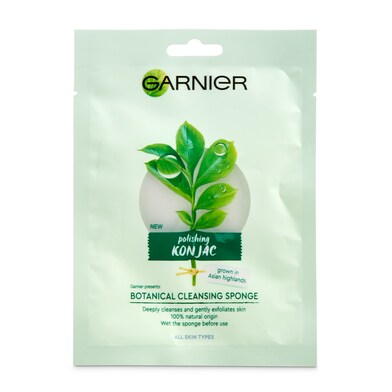 Esponja vegetal exfoliante Garnier 1 unidad-0 Esponja vegetal exfoliante Garnier 1 unidad-0