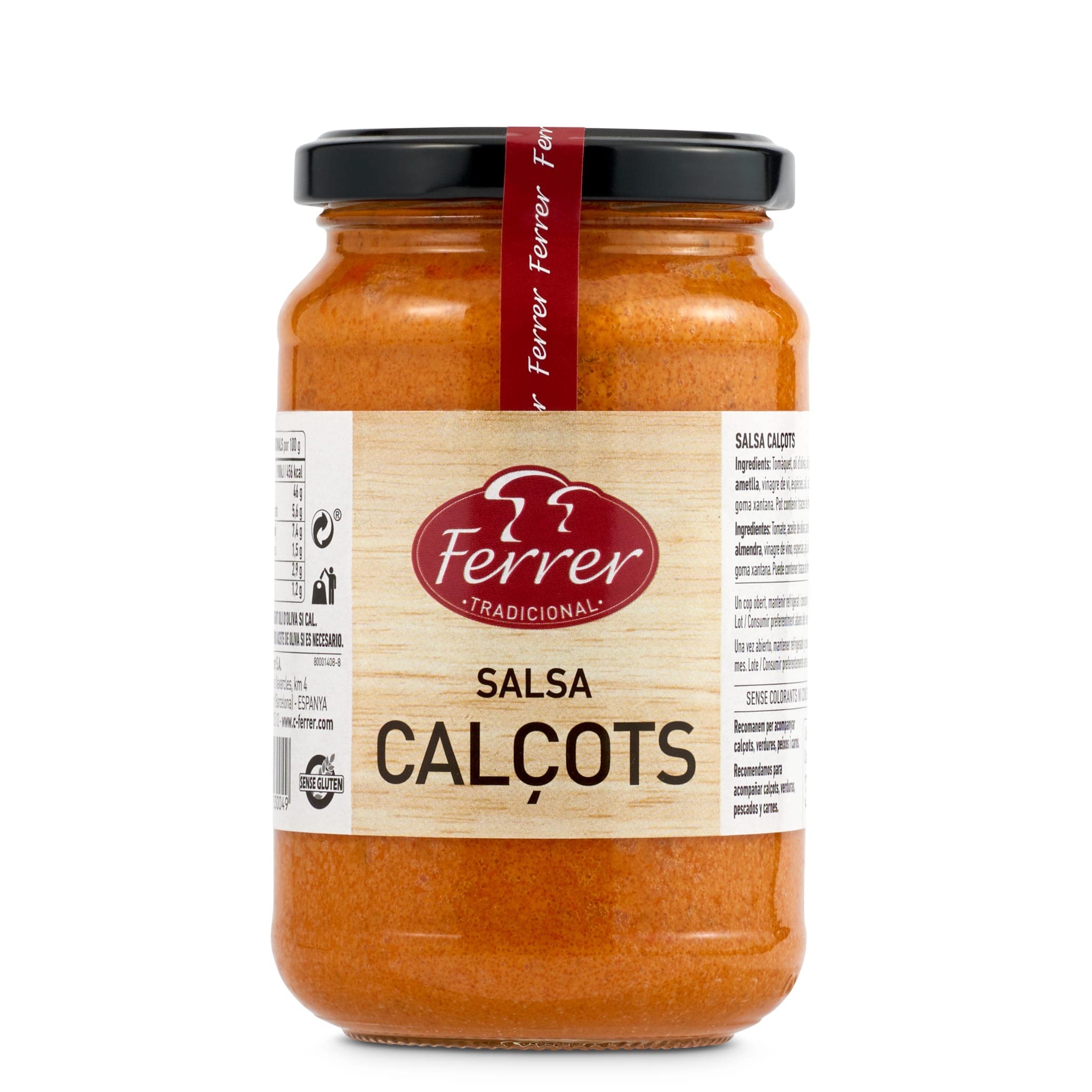 Salsa calçots FERRER, frasco 320 g