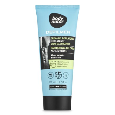 Crema gel depilatoria hidratante Body Natur tubo 200 ml-0 Crema gel depilatoria hidratante Body Natur tubo 200 ml-0