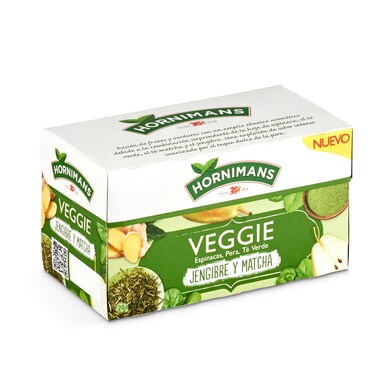 Infusión veggie jengibre y matcha Hornimans caja 20 unidades-0 Infusión veggie jengibre y matcha Hornimans caja 20 unidades-0