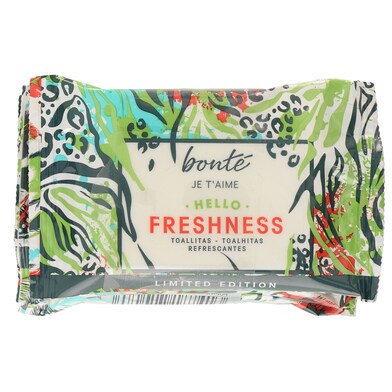 Toallitas refrescantes hello freshness pack Bonté Je t'aime de Dia bolsa 3 x 10 unidades-0 Toallitas refrescantes hello freshness pack Bonté Je t'aime de Dia bolsa 3 x 10 unidades-0