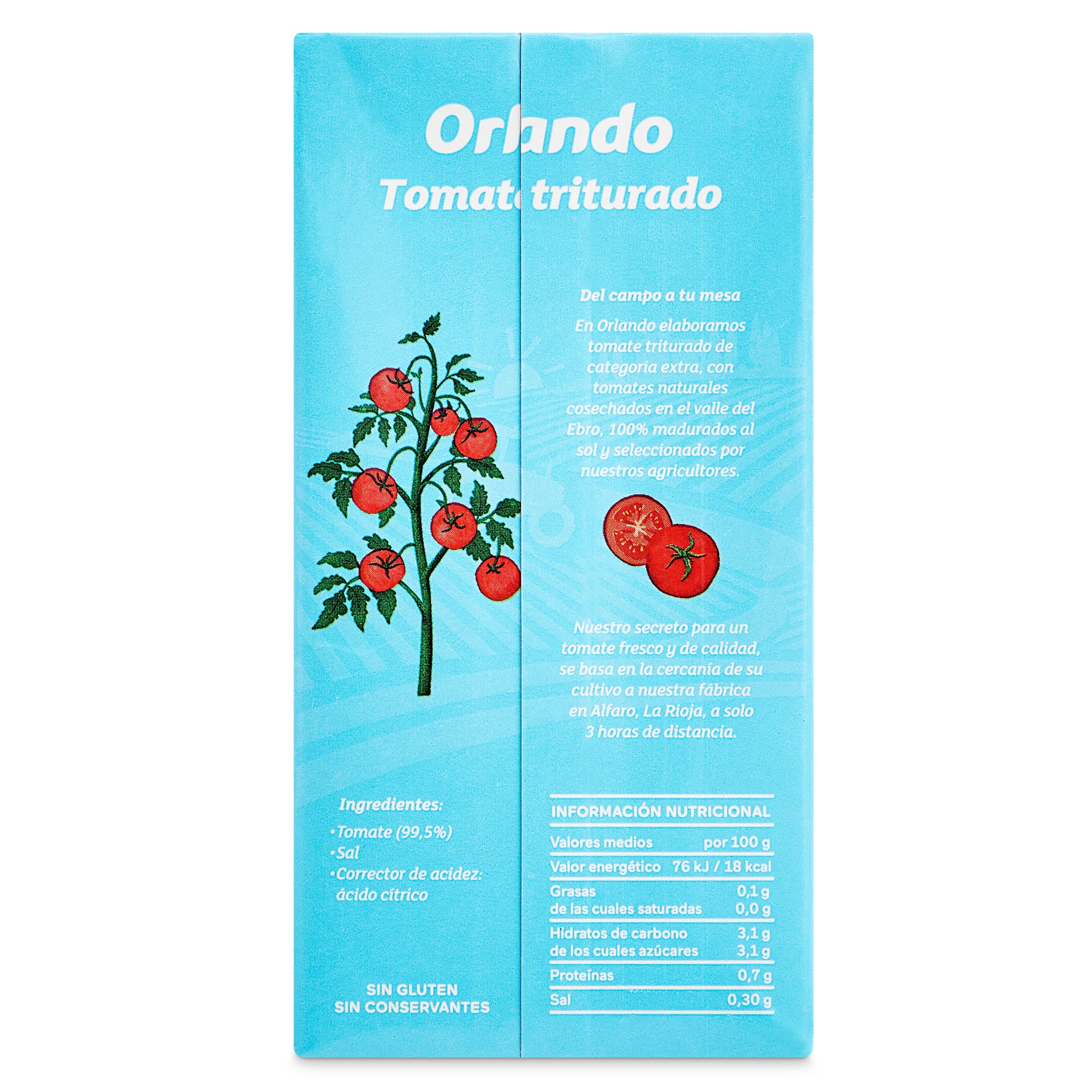 Tomate triturado Orlando 510 g