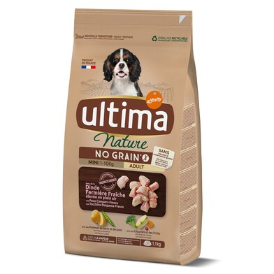 Alimento para perros mini adultos con pavo Ultima bolsa 1.1 Kg-0 Alimento para perros mini adultos con pavo Ultima bolsa 1.1 Kg-0