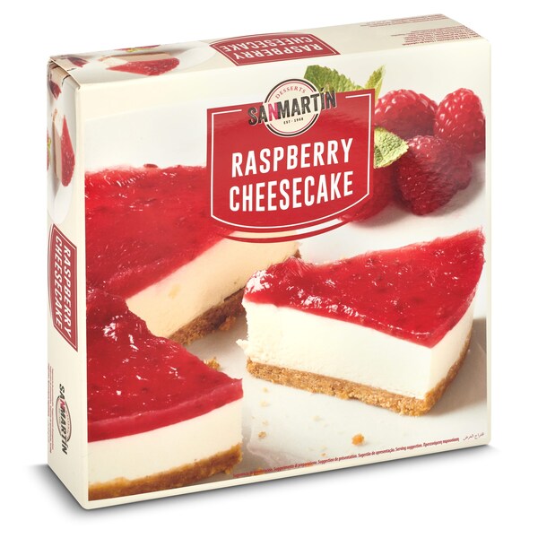 Tarta de Queso con Frambuesas Philadelphia Caja 390 Gr