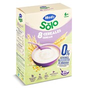 Papilla 8 cereales sin azúcares añadidos Hero Baby caja 410 g